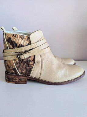 FREDA SALVADOR Jamie d'Orsay Boots 7.5 - ARCHIVAL SNAKE GRAIL 🐍✨